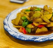 Three Fresh Vegetables Rice Bowl