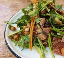 Cilantro Mixed Donkey Meat