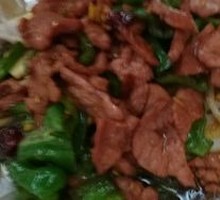 Grilled Beef on Iron Plate