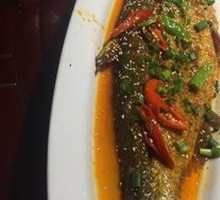 Pan-Seared Large Catfish