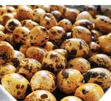 Salt-Baked Quail Eggs