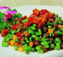 Olive and Minced Pork with Green Beans