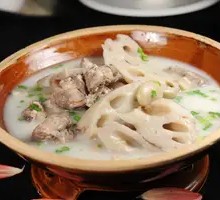 Pork Rib Stewed with Lotus Root