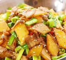 Dry-Fried Potato Slices