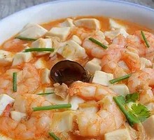 Fresh Shrimp and Soft Tofu