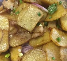 Spicy Potatoes in Dry Pot