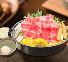 Classic Japanese Wagyu Sukiyaki Hot Pot
