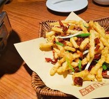 Dry-Fried Lotus Root Strips