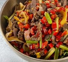 Stir-Fried Fresh Yellow Beef