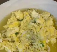 Scallion omelette