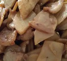 Potato and Pork Slices
