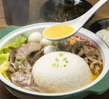 Tender Shredded Pork Soup Rice