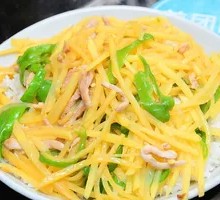 Potato and Pork Noodle Bowl