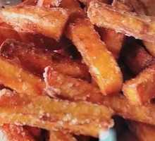 Plum-Dried Sweet Potato Strips