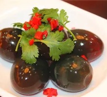 Century Egg Noodles Salad