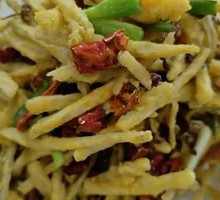 Dry-Fried Lotus Root Strips