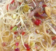 Spicy Enoki Mushrooms