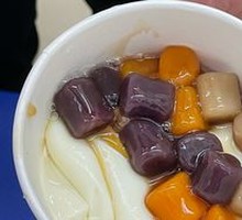 Red Bean Taro Ball Tofu Pudding