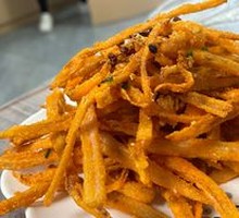 Dry-Fried Lotus Root Strips