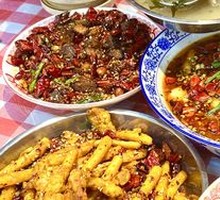 Dry-Fried Lotus Root Strips with Mini Pork Crisps