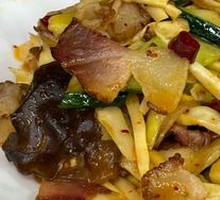 Crispy Bamboo Shoots with Preserved Meat
