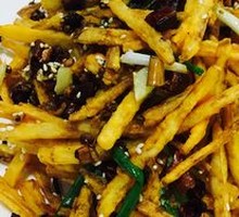 Dry-Fried Lotus Root Strips