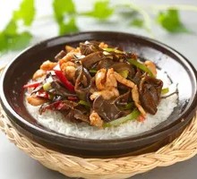 Fish-Flavored Shredded Pork Rice