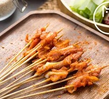 Grilled Pork Ribs Skewers