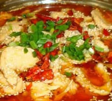 Spicy Chicken Slices in Fresh Broth