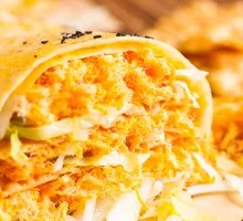 Cheese Golden Pork Floss Pancake