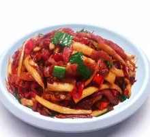 Preserved Meat with King Oyster Mushroom