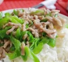 Green Pepper Shredded Pork