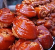 Pork trotter meat