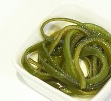 Thin seaweed strips