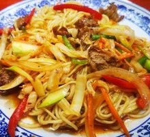 Beef Stir-Fried Noodles