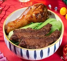 Chicken Leg and Small Yellow Croaker Rice