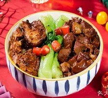 Soy Sauce Duck with Braised Pork Rice