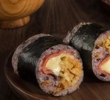 Cheesy Ham Rice Ball