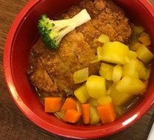 Chicken Cutlet Curry Rice
