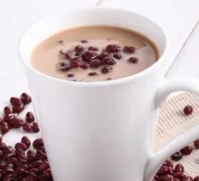 Red Bean Milk Tea