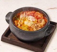 Beef Kimchi Rice Soup