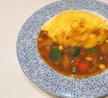Curry Omelette Rice