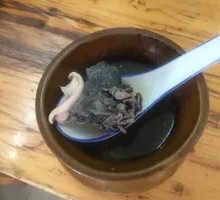 Black Chicken and Pig's Tripe Soup