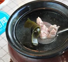 Kelp and Pork Rib Soup