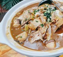 Fish Head Rice Soup