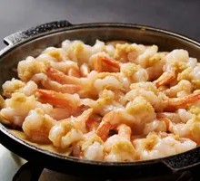 Garlic-Steamed Shrimp