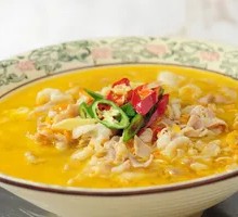 Sour Soup Shell Shrimp