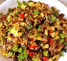 Grandmother's Vegetable Stir-Fried with Eggs