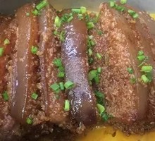 Pressure Cooker Sweet Potato Steamed Pork
