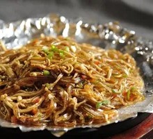 Golden Needle Mushroom and Vermicelli
